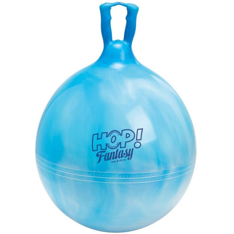 Gymnic Hop 45 – 18 inch Hop Ball Swirl Blue