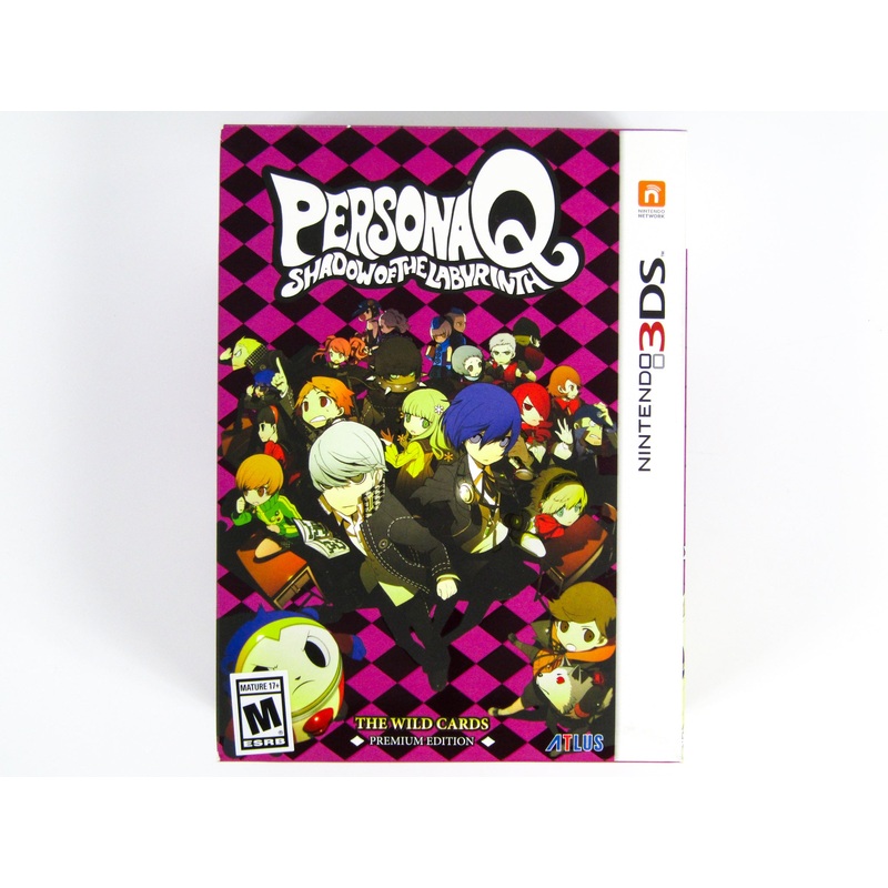 Persona Q: Shadow Of The Labyrinth [Wild Cards Premium Edition] (Nintendo 3DS)
