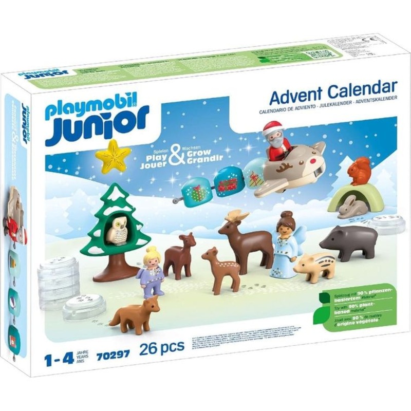Playmobil Junior: Advent Calendar Snowy Christmas