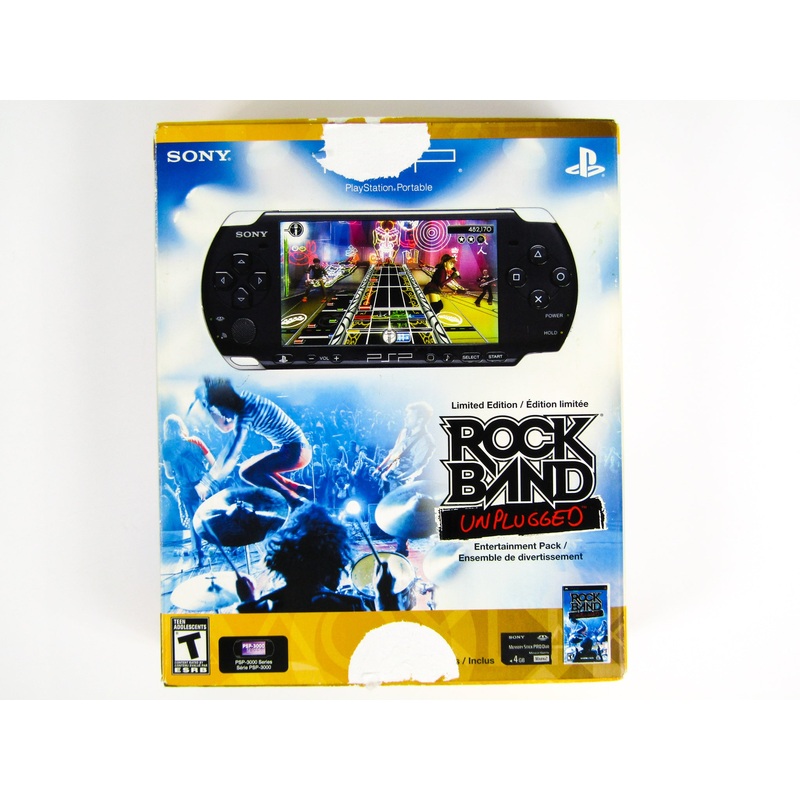 PlayStation Portable System [PSP-3000] [Rock Band Limited Edition] (PSP)