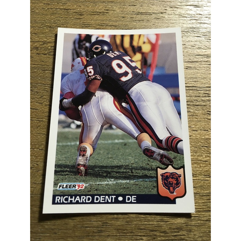 Richard Dent Bears 1992 Fleer #38