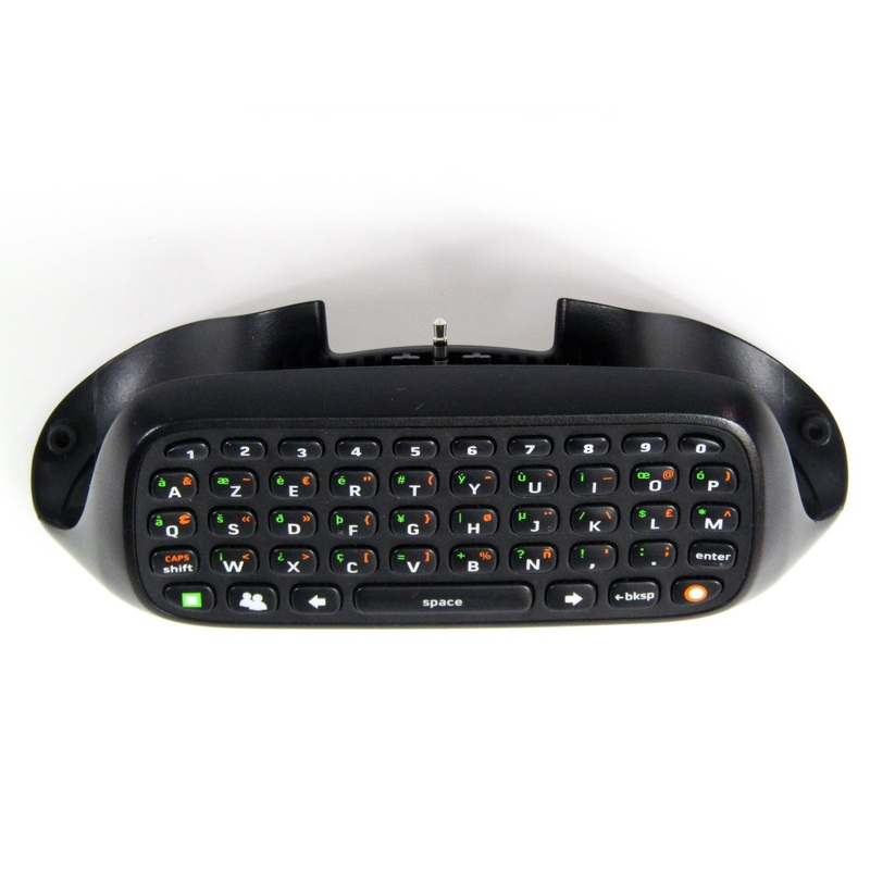 Black Xbox 360 Chatpad Keyboard (Xbox 360)