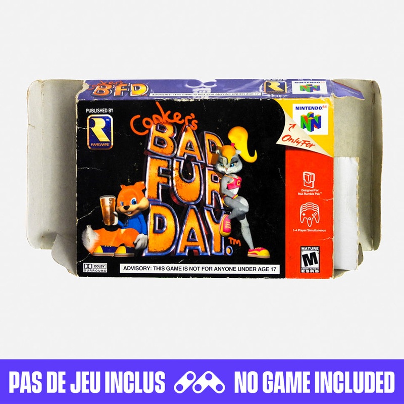 Conker’s Bad Fur Day [Box] (Nintendo 64 / N64)