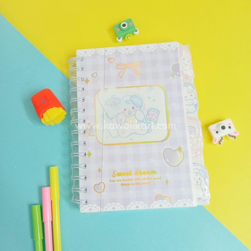 Kawaii Sweet Dreams Diary – Blue – Single Piece