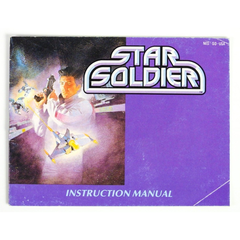 Star Soldier [Manual] (Nintendo / NES)