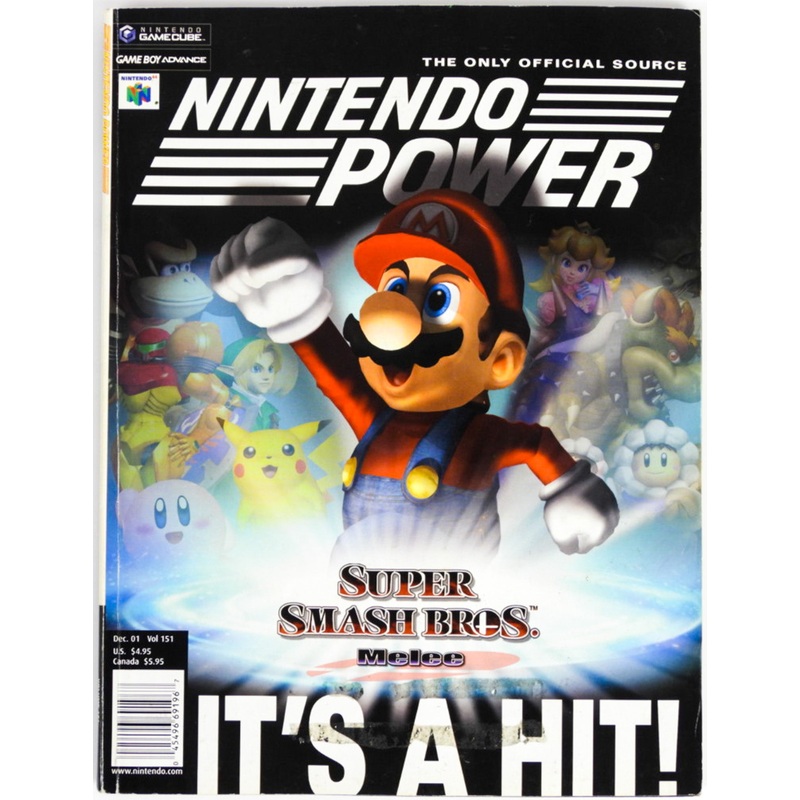 Super Smash Bros. Melee [Volume 151] [Nintendo Power] (Magazines)