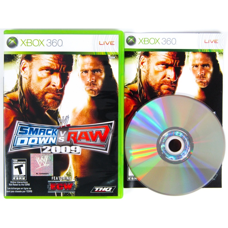 WWE Smackdown Vs. Raw 2009 (Xbox 360)