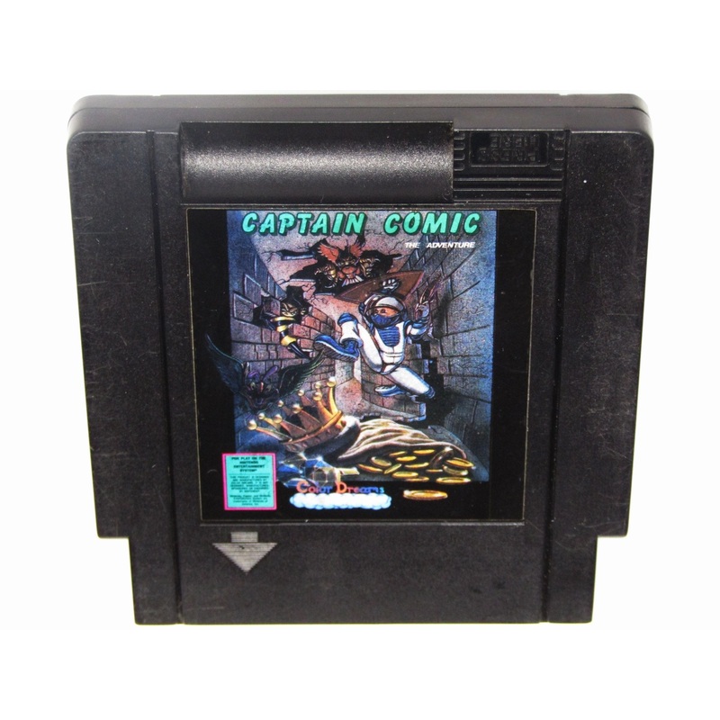 Adventures of Captain Comic [Black Cart] (Nintendo / NES)