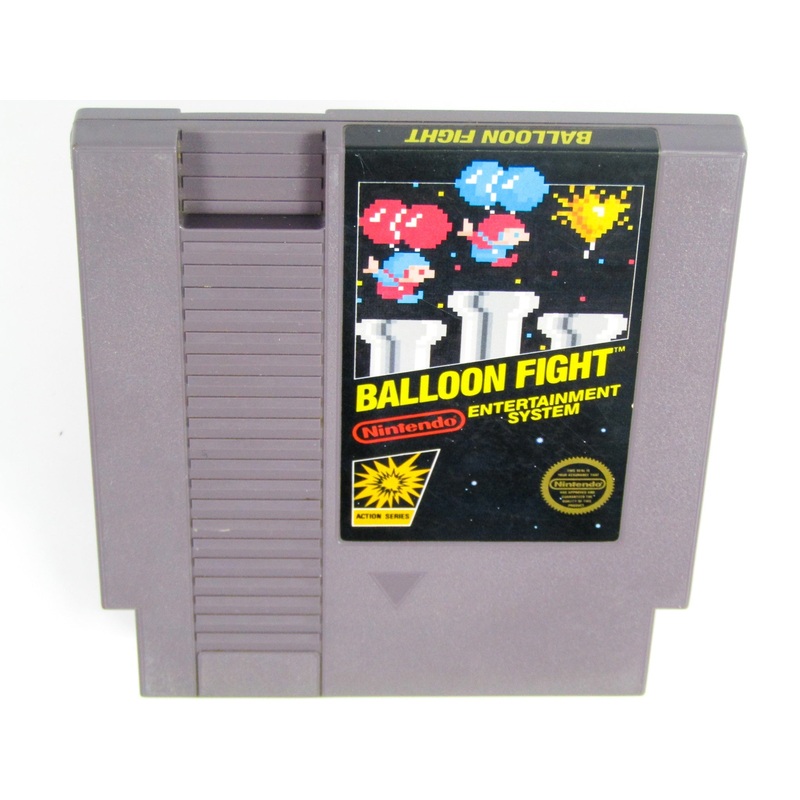 Balloon Fight [5 Screw] (Nintendo / NES)