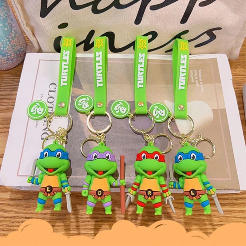Quirky Teenage Mutant Ninja Turtles Keychains – Single Piece