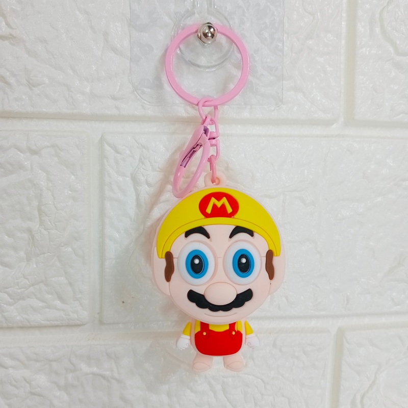 Super Mario Eye Pop Keychain – Yellow – Single Piece