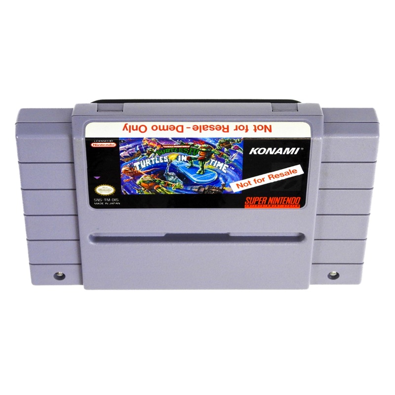 Teenage Mutant Ninja Turtles IV Turtles in Time [Not for Resale] (Super Nintendo / SNES)