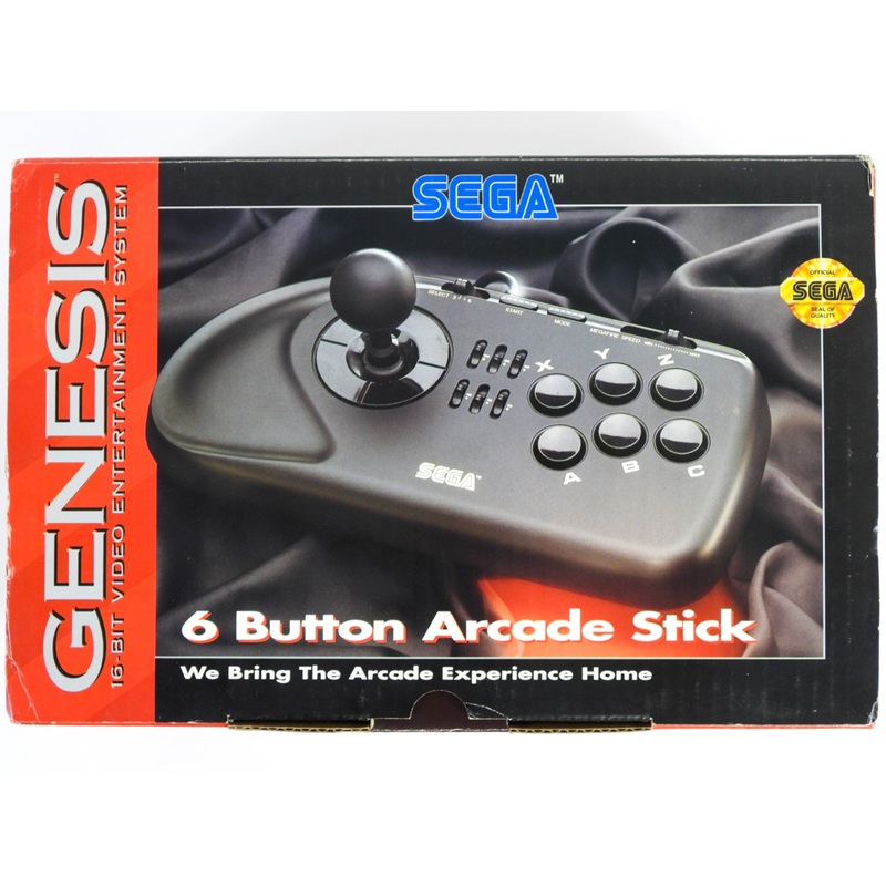 6 Button Arcade Stick (Sega Genesis)
