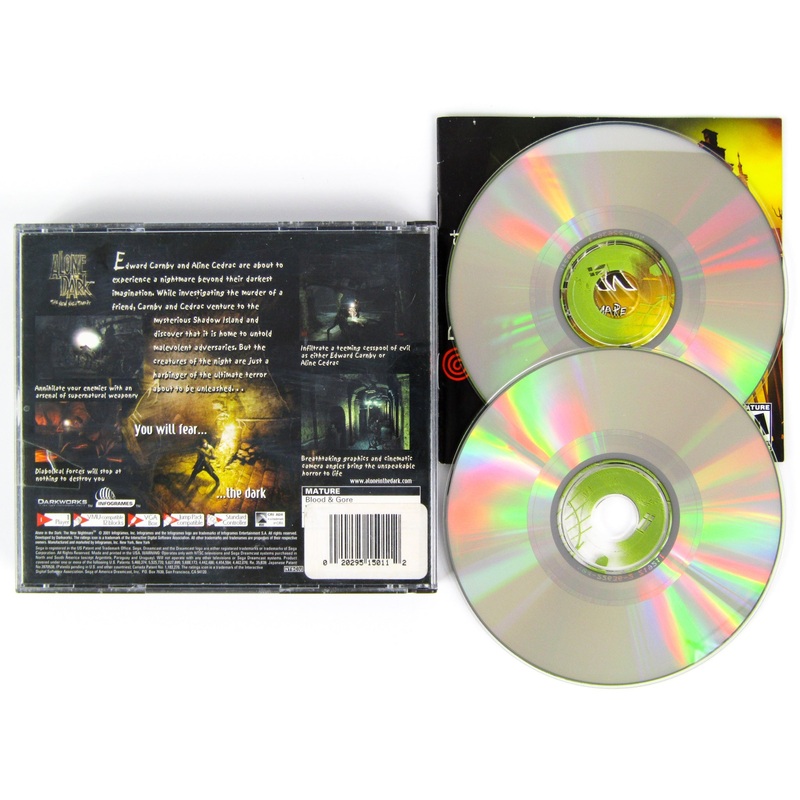 Alone In The Dark The New Nightmare (Sega Dreamcast)