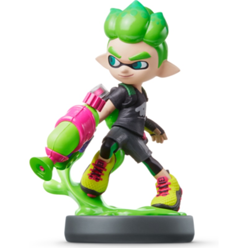 Inkling Boy – Neon Green – Splatoon Series (Amiibo)