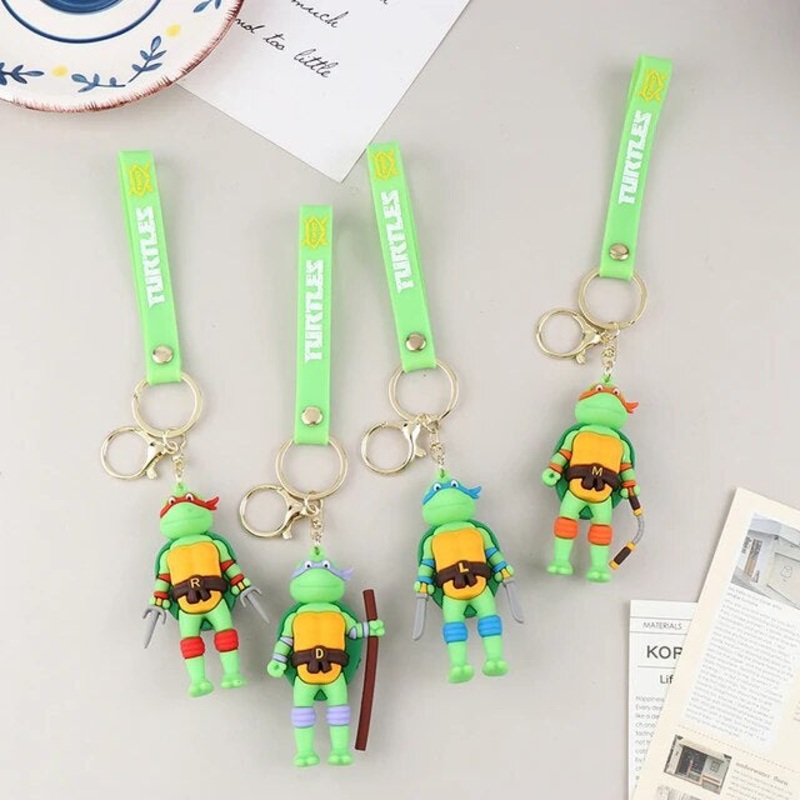 Ninja Turtles Figure Keychain – Single Piece