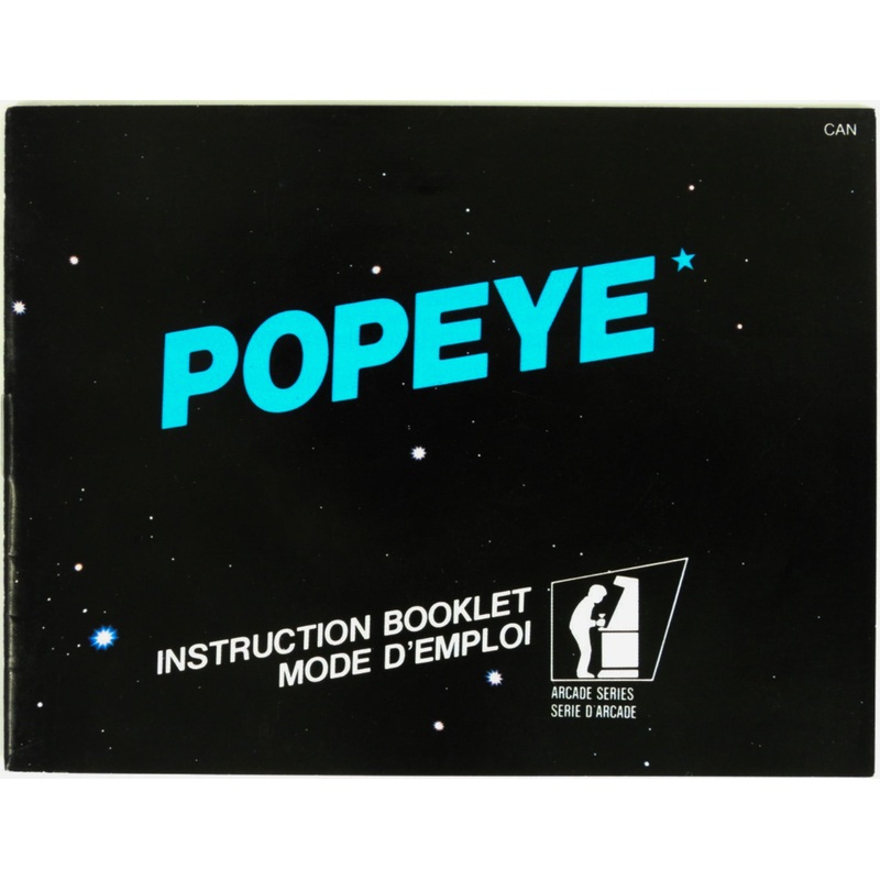 Popeye [Manual] [CAN Version] [French Version] (Nintendo / NES)