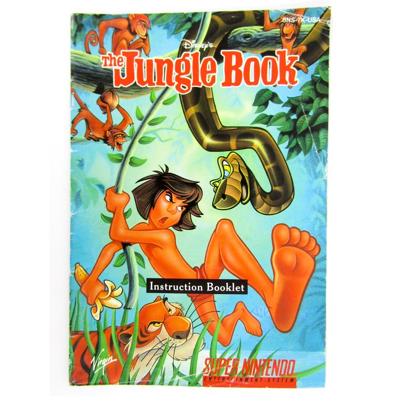 The Jungle Book [Manual] (Super Nintendo / SNES)