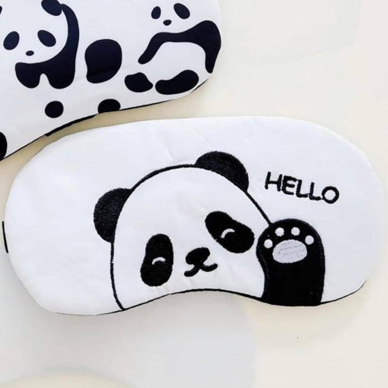 Cute Panda Eye Mask – Style C – Single Piece