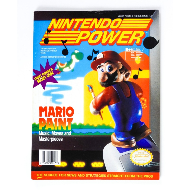 Mario Paint [Volume 39] [Nintendo Power] (Magazines)