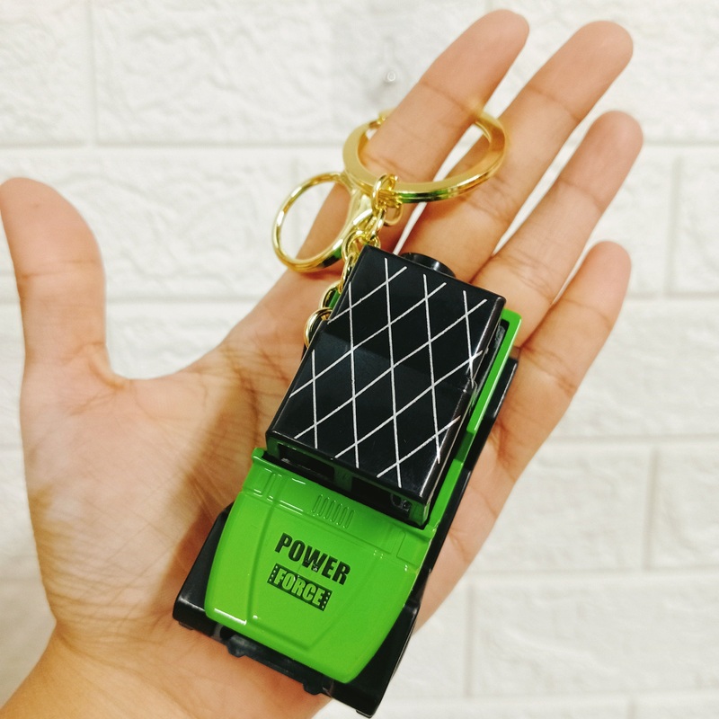 Power Force Jeep Pull-Back Keychain – Green – Single Piece