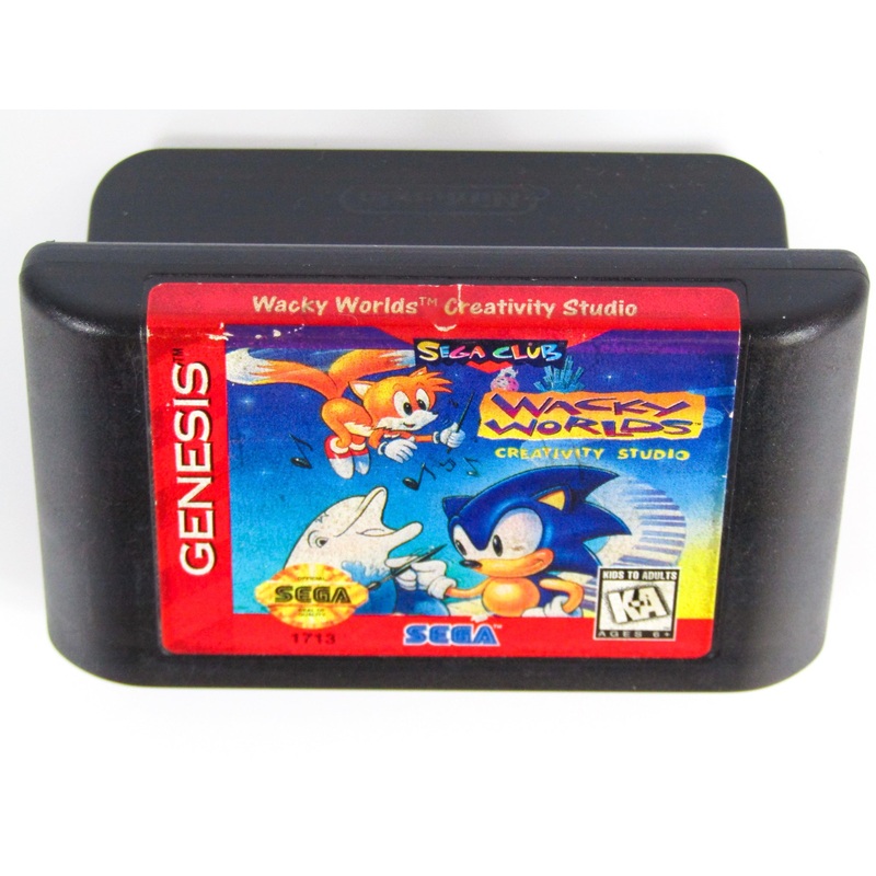 Wacky Worlds Creativity Studio (Sega Genesis)