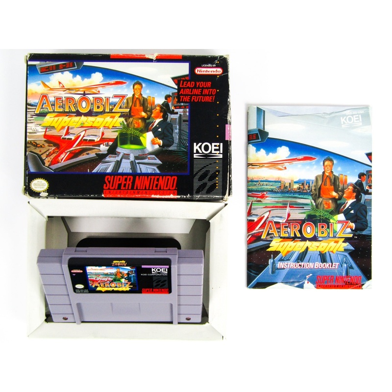 Aerobiz Supersonic (Super Nintendo / SNES)