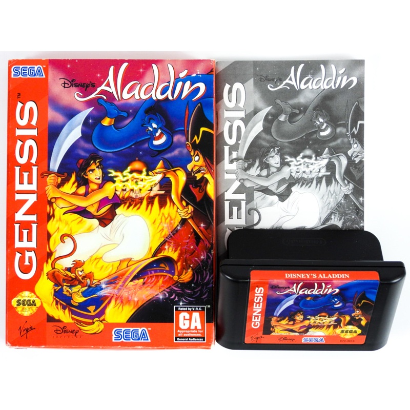 Aladdin [Cardboard Box] (Sega Genesis)