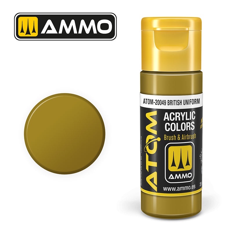 Ammo – Mig : Atom – British Uniform 20ML