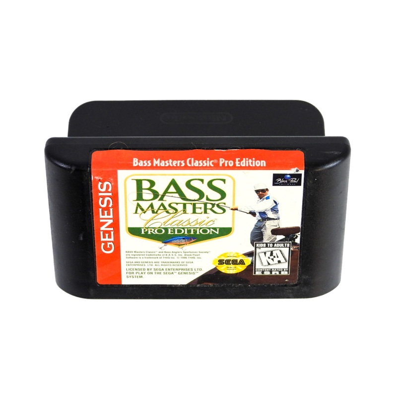 Bass Masters Classic Pro Edition (Sega Genesis)