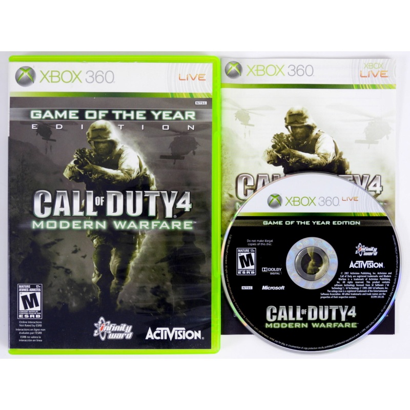 Call Of Duty 4 Modern Warfare [Game Of The Year] (Xbox 360)