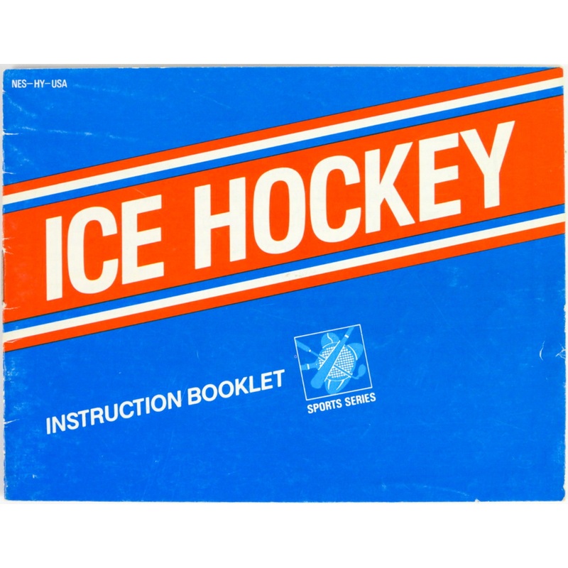 Ice Hockey [Manual] (Nintendo / NES)