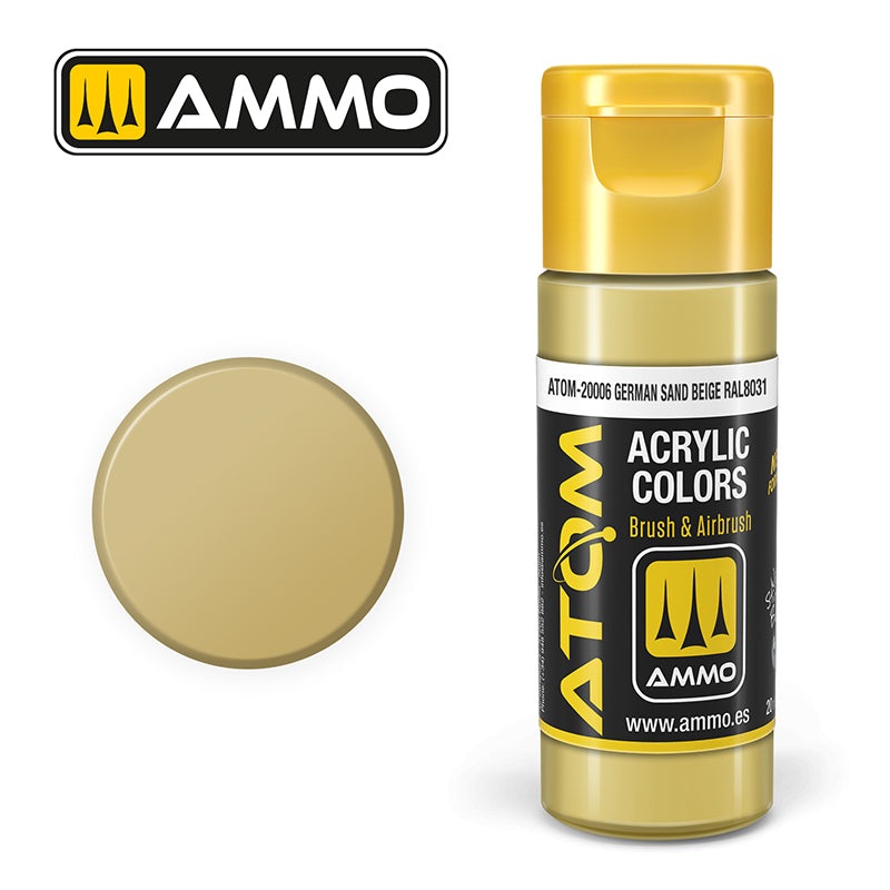 Ammo – Mig : Atom – German Sand Beige RAL8031 20 ML