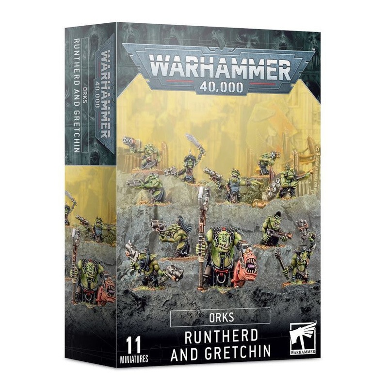 Games Workshop – Warhammer 40000 : Orks – Runtherd and Gretchin