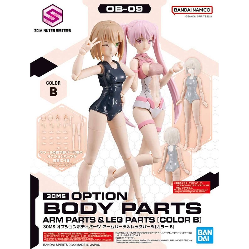 Option Body Parts Arm Parts & Leg Parts – Color B 30MS 1/144