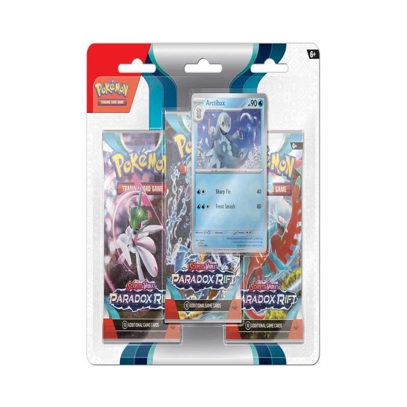 Pokmon TCG: Scarlet & Violet-Paradox Rift 3 Booster Packs & Arctibax Promo Card