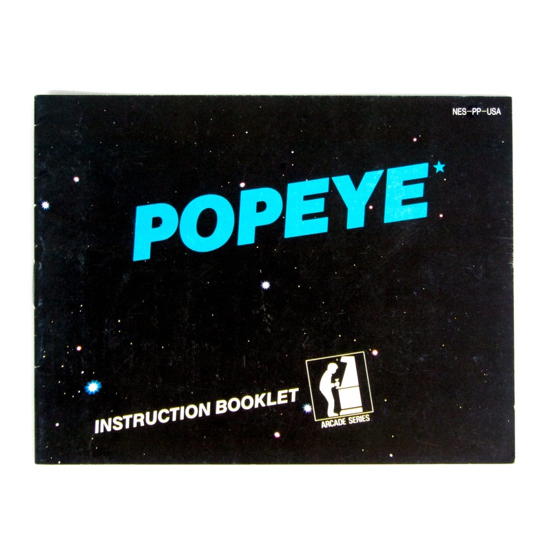 Popeye [Manual] (Nintendo / NES)