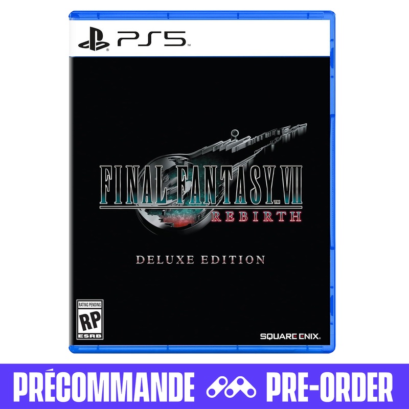 *PRCOMMANDE* Final Fantasy VII 7 Rebirth [Deluxe Edition] (Playstation 5 / PS5)