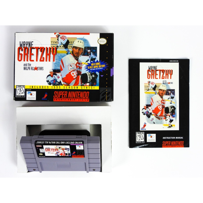 Wayne Gretzky And The NHLPA All-Stars (Super Nintendo / SNES)