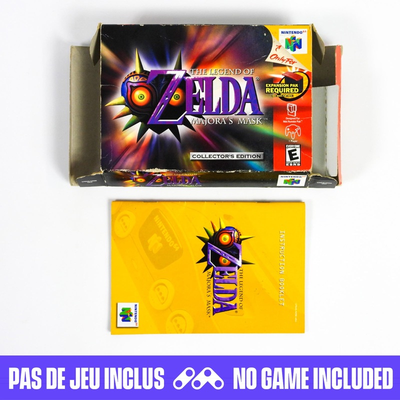 Zelda Majora’s Mask [Collector’s Edition] [Box] (Nintendo 64 / N64)