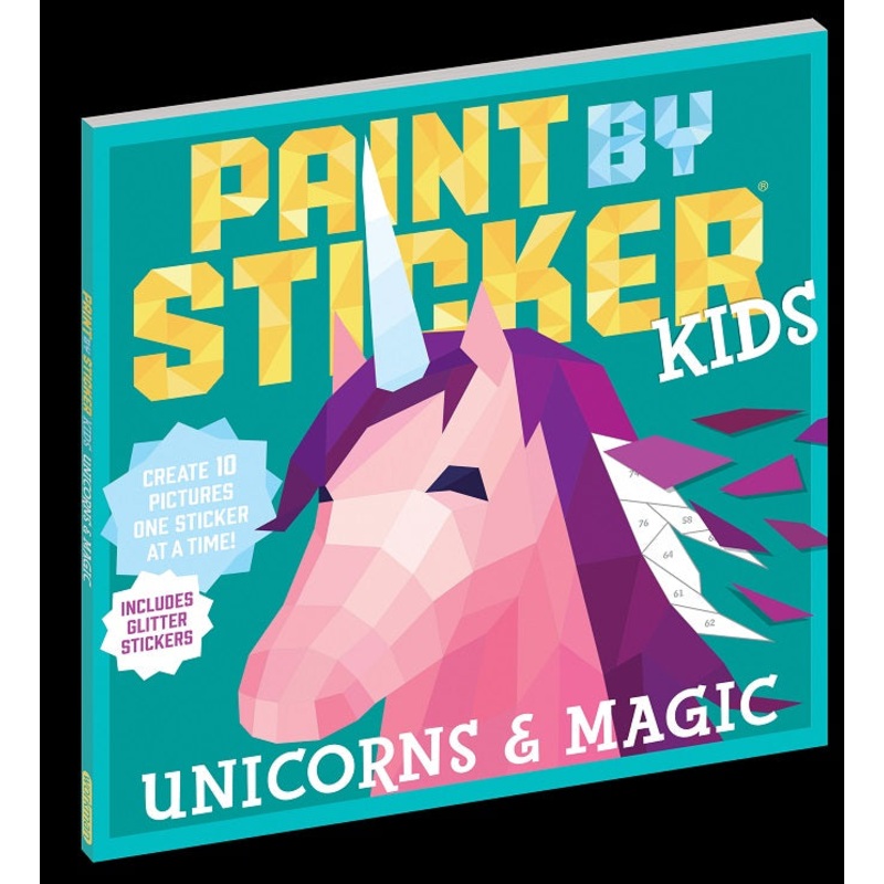 Paint By Sticker Kids: Unicorns and Magic