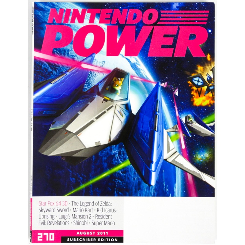 Star Fox 64 3D [Volume 270] [Subscriber] [Nintendo Power] (Magazines)