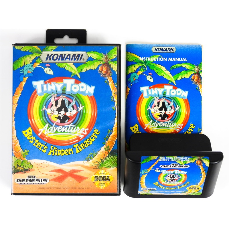 Tiny Toon Adventures Buster’s Hidden Treasure (Sega Genesis)