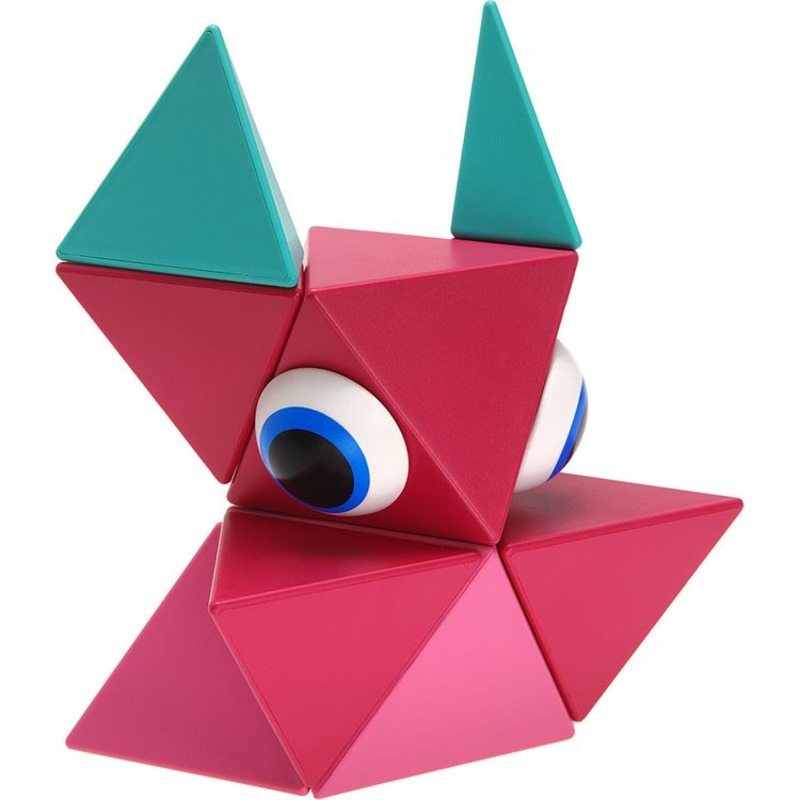 Trido Flamingo Small Magnet Building Set – 12 Pieces