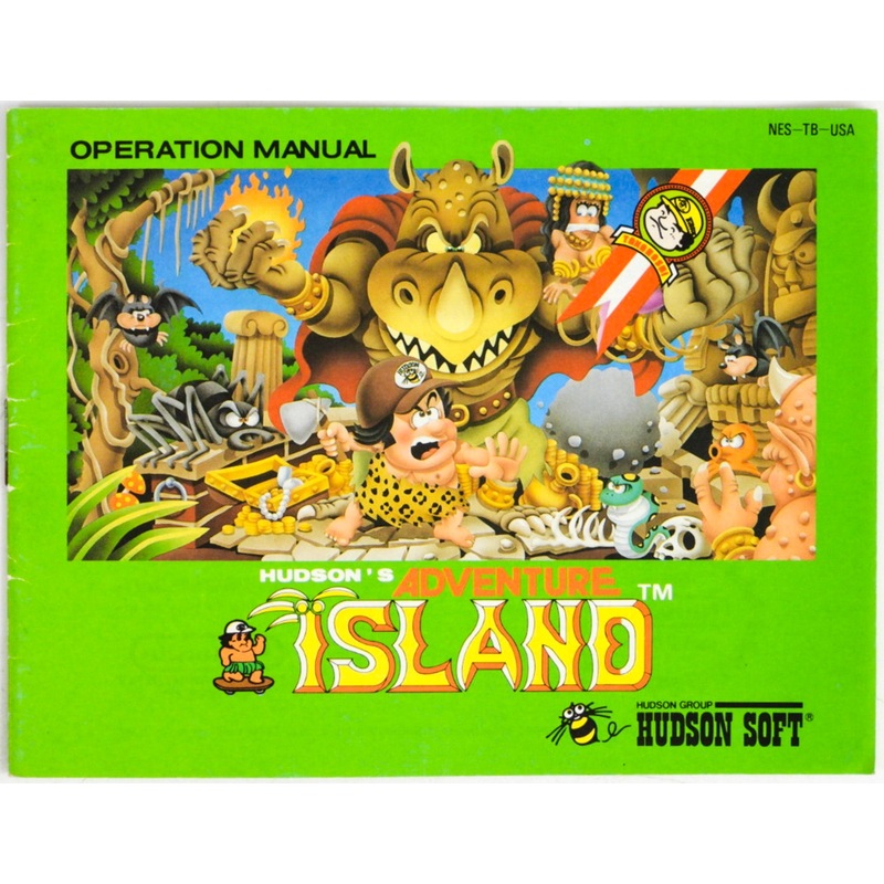 Adventure Island [Manual] (Nintendo / NES)