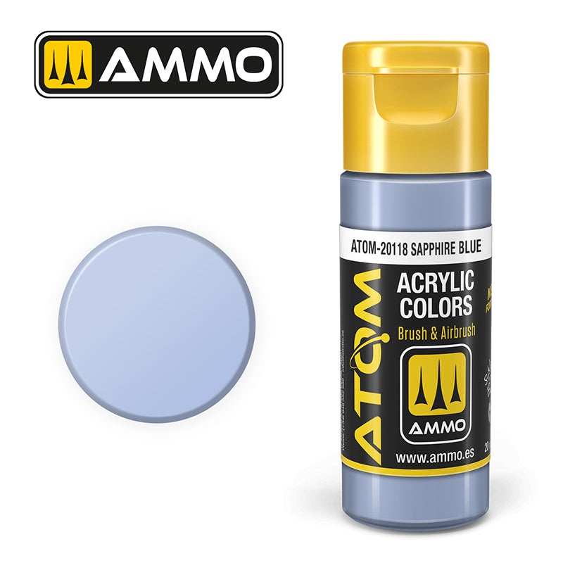 Ammo – Mig : Atom – Sapphire Blue 20ML