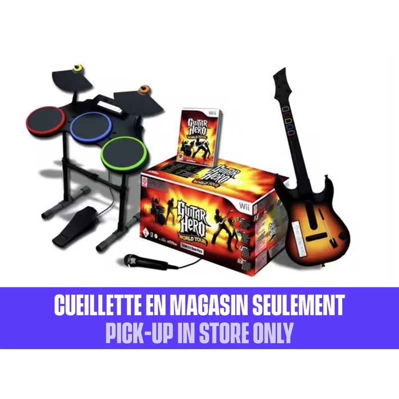Guitar Hero World Tour [Band Kit] (Nintendo Wii)
