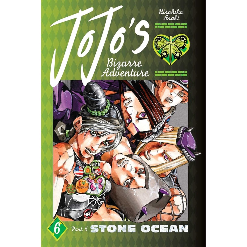 JoJo’s Bizarre Adventure: Part 6–Stone Ocean, Vol. 6