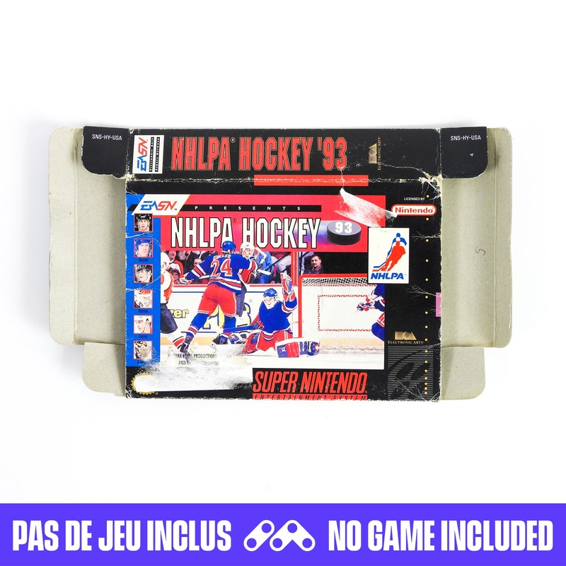 NHLPA Hockey ’93 [Box] (Super Nintendo / SNES)