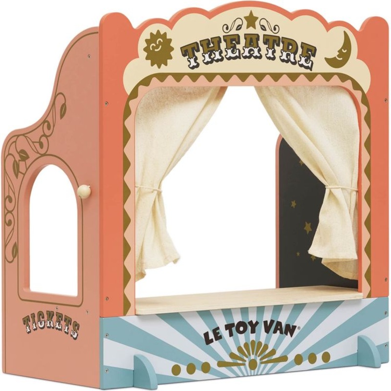 Tabletop Puppet Wooden Theater